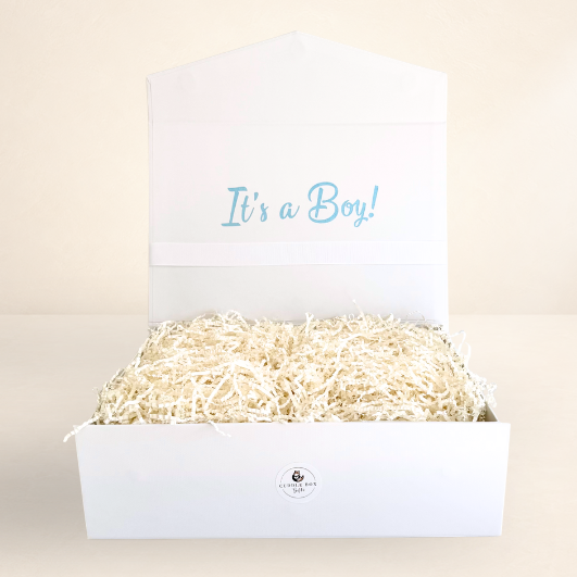 Signature White Gift Box It's a Boy