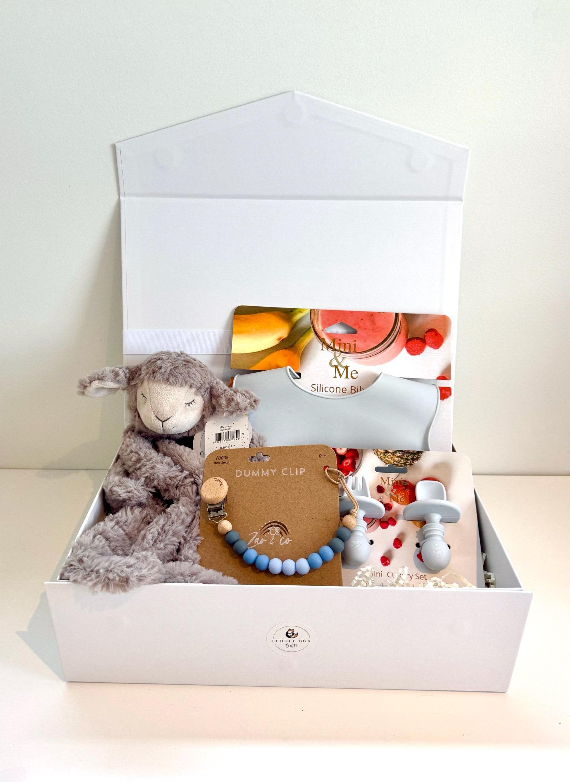 Blue Sheep Comforter Gift Box