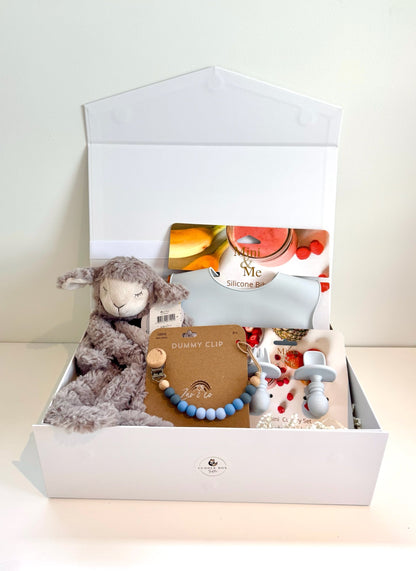 Blue Sheep Comforter Gift Box