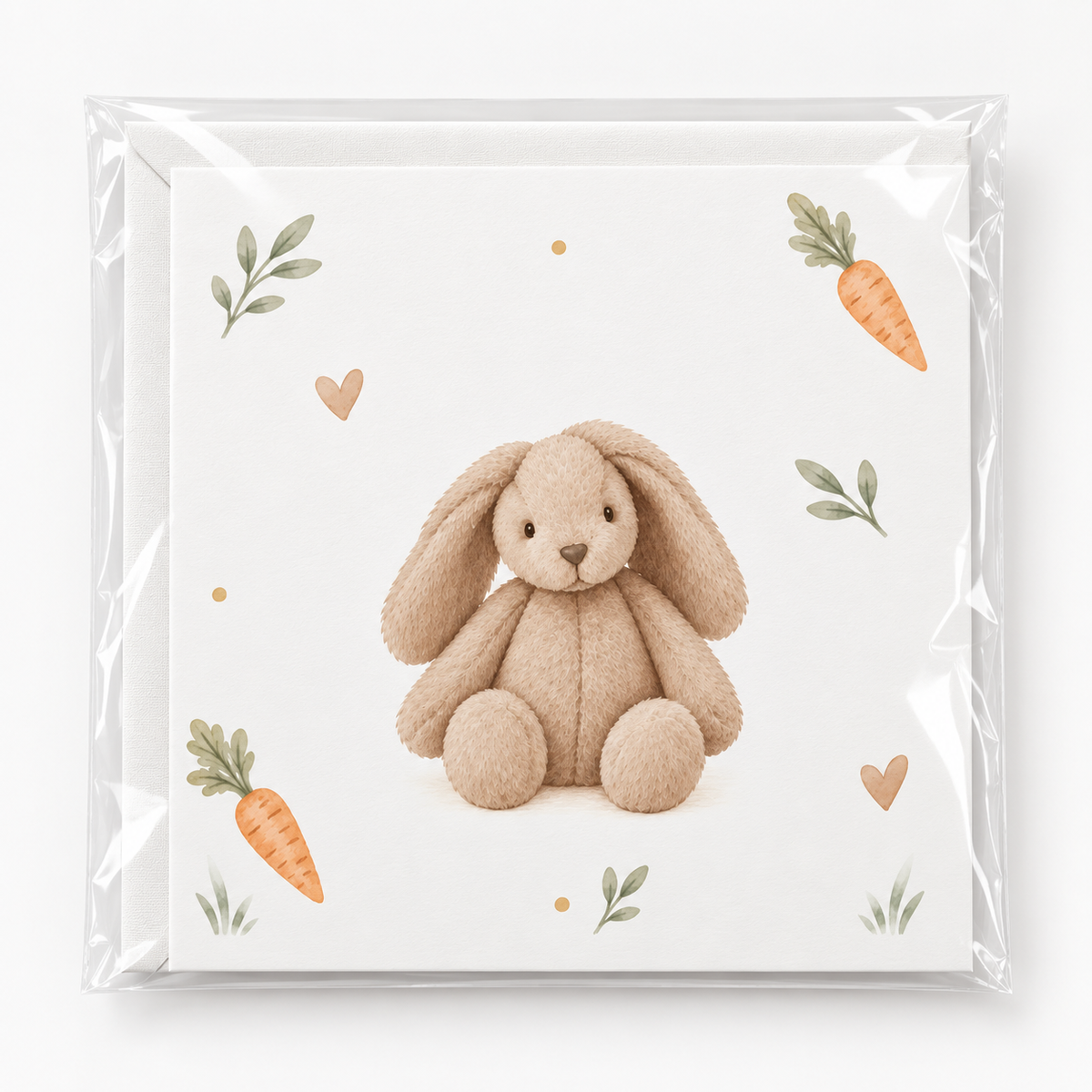 Cuddle Bunny Greeting Card