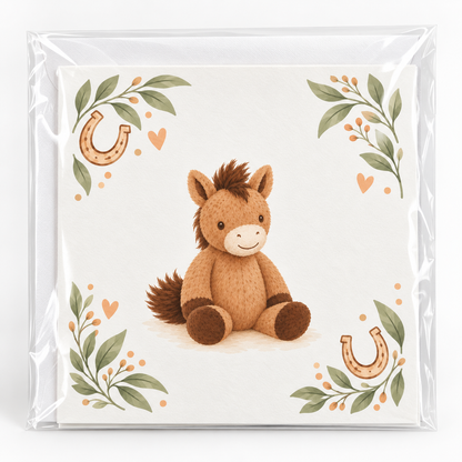 Dusty the Pony Greeting Card