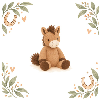Dusty the Pony Greeting Card