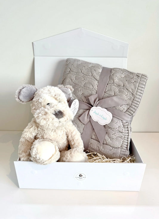 Scruff the Dog Blanket Box