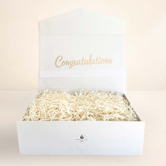 Gold Shimmer "Congratulations" Gift Box
