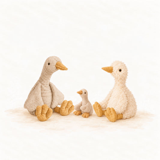 Puddle and Wiggles Family Greeting Card
