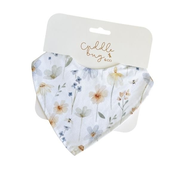 Cuddle Bug & Co Waterproof Dribble Bib - Meadow