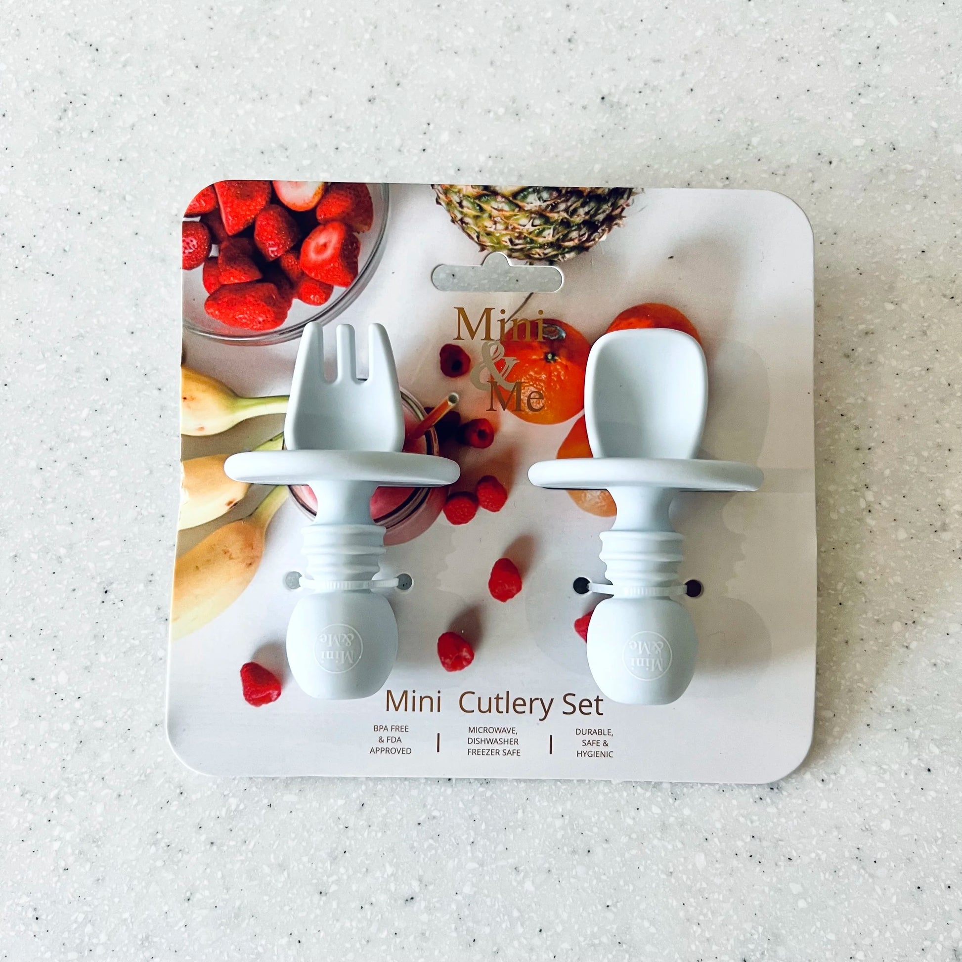 Mini & Me Cutlery Set (Blue)