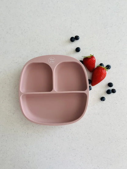 Mini & Me Plate - Pink