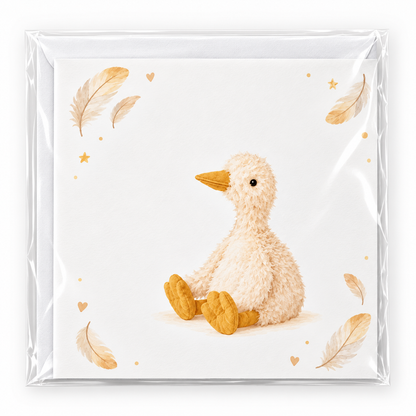 Wiggles the Duck Greeting Card