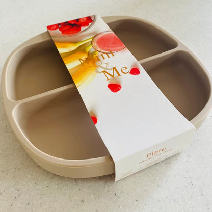 Mini & Me Plate - Beige