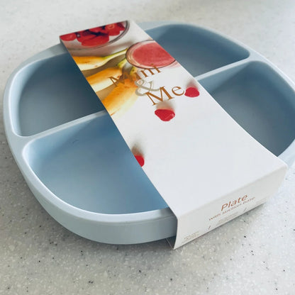 Mini & Me Plate - Blue
