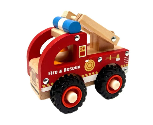 Wooden Fire Engine Truck