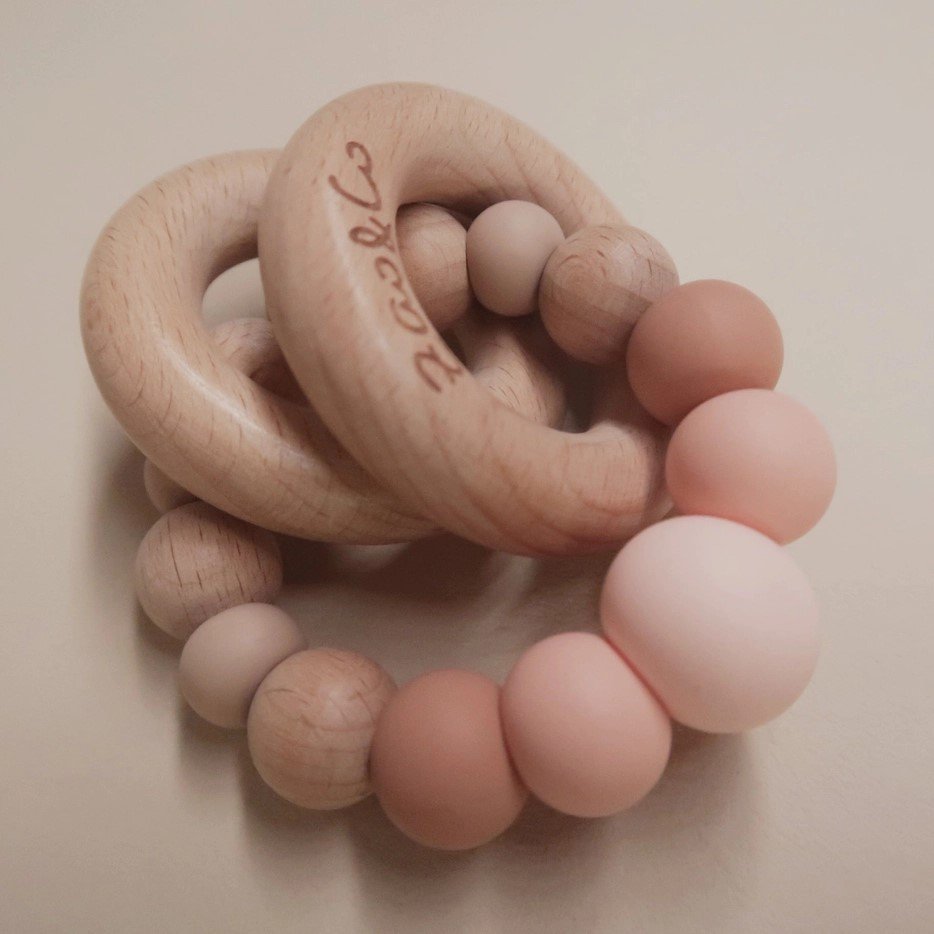 Zao and Co Teether - Peachy