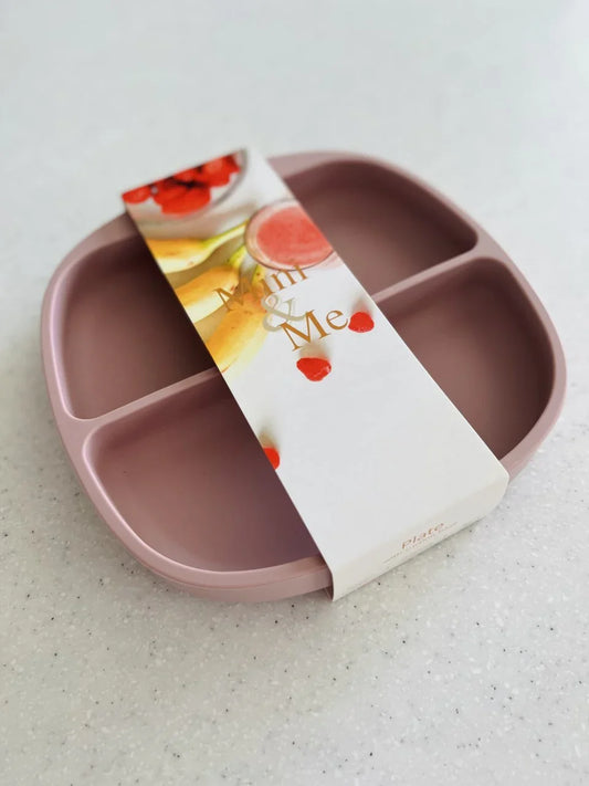 Mini & Me Plate - Pink