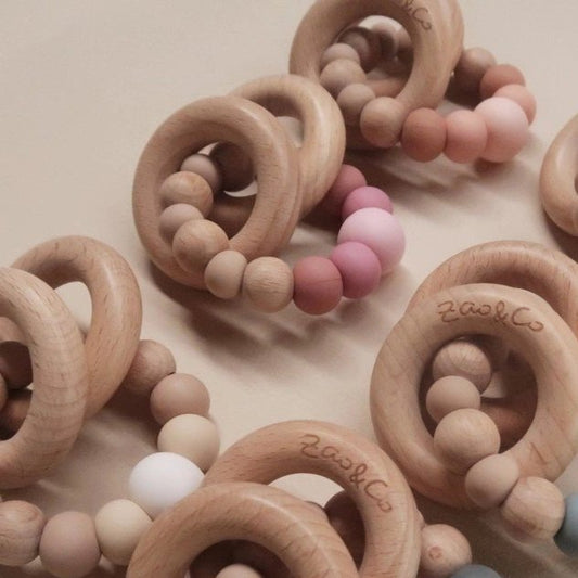 Zao and Co Teether - Pink