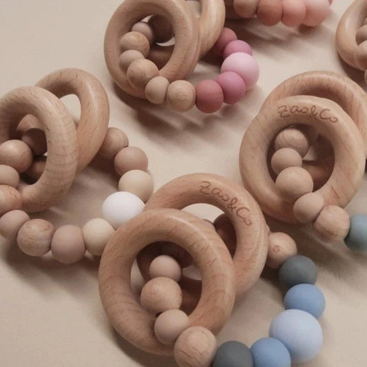 Zao and Co Teether - Neutral White