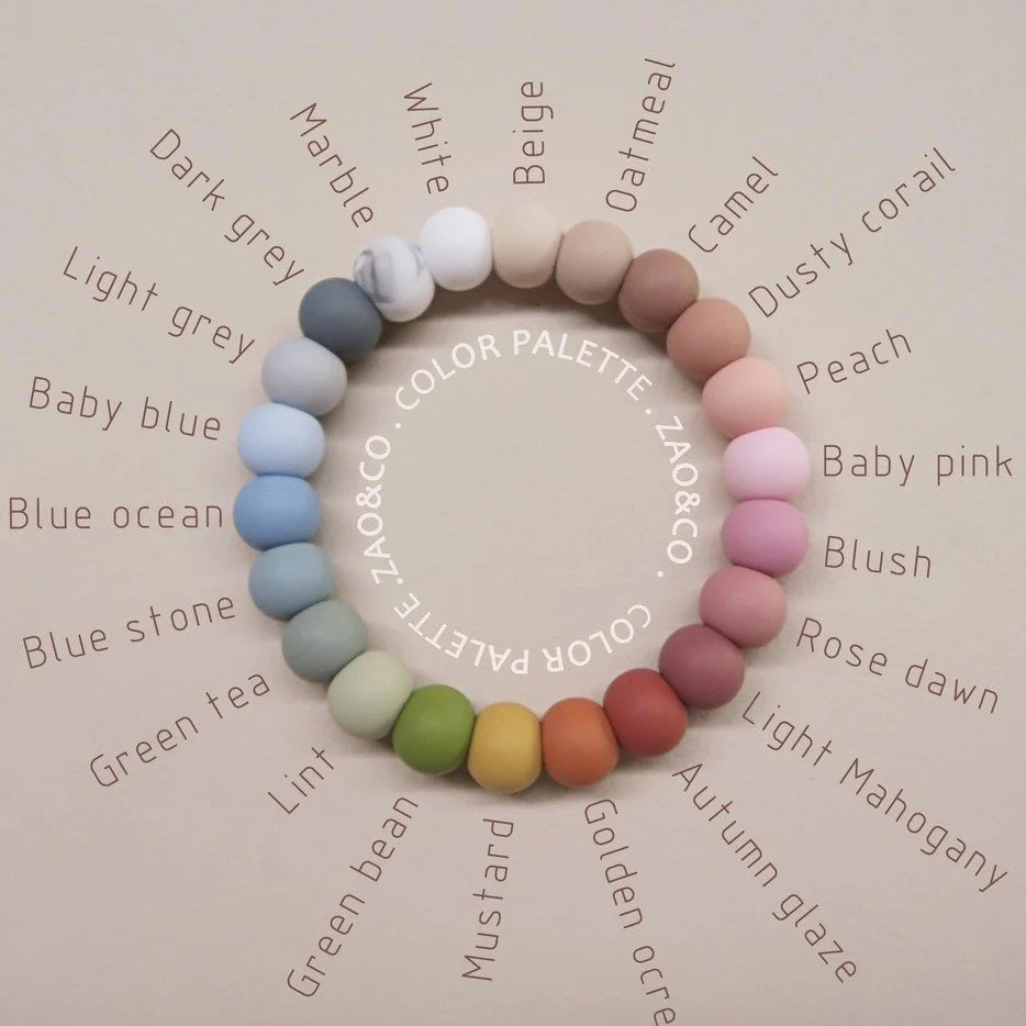 Zao and Co Teether - Neutral White