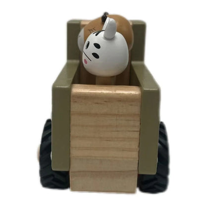Wooden Zoo Truck